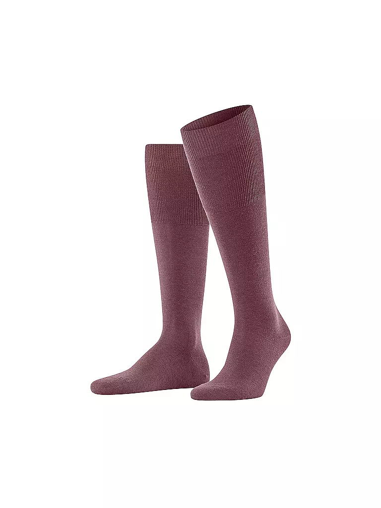 FALKE | Kniestrümpfe AIRPORT roan rouge  | Rojo
