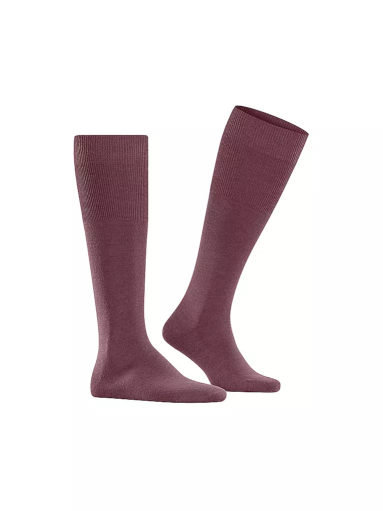 FALKE | Kniestrümpfe AIRPORT roan rouge  | Rojo