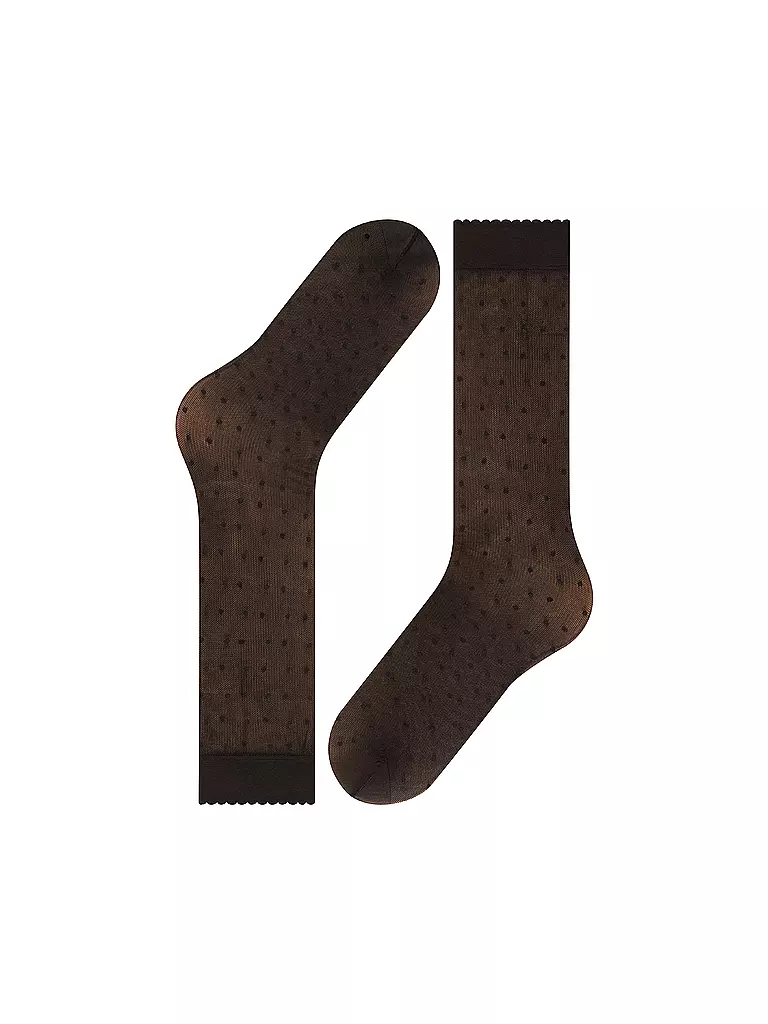 FALKE | Kniestrümpfe DOT 15 Den negro | Negro