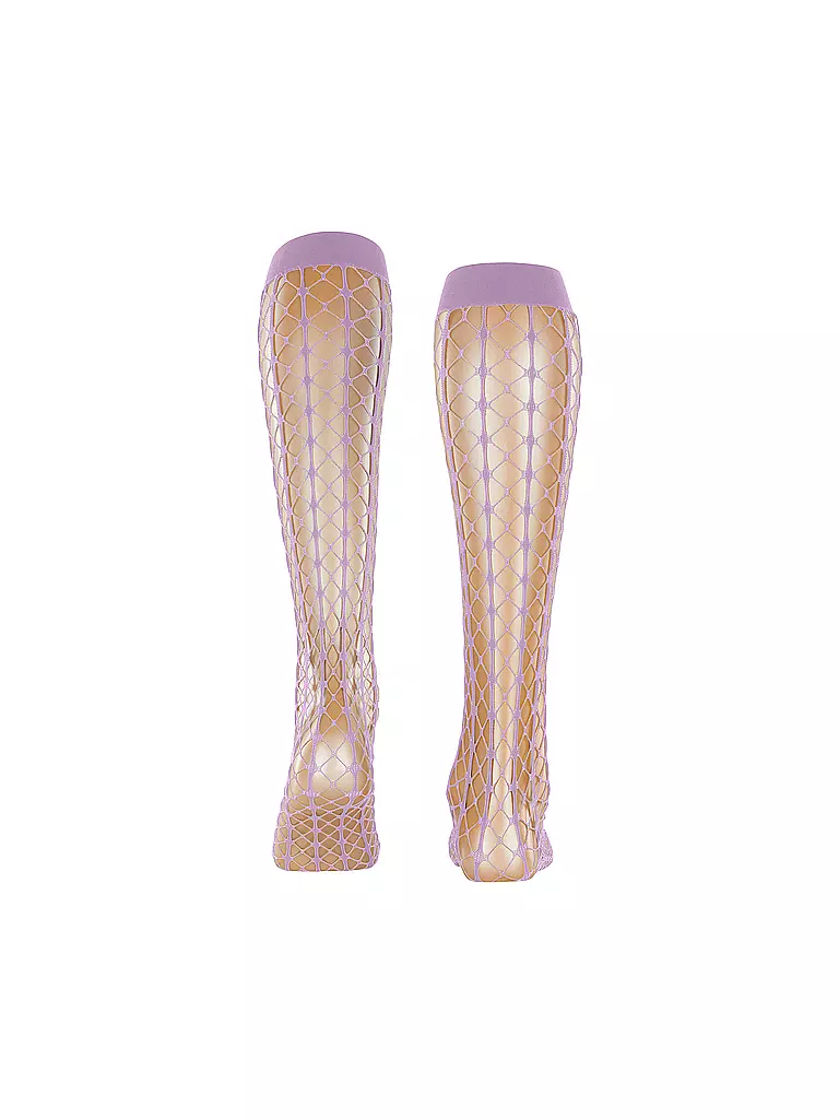 FALKE | Kniestrümpfe PARADISE NET rosa concha | Rosa