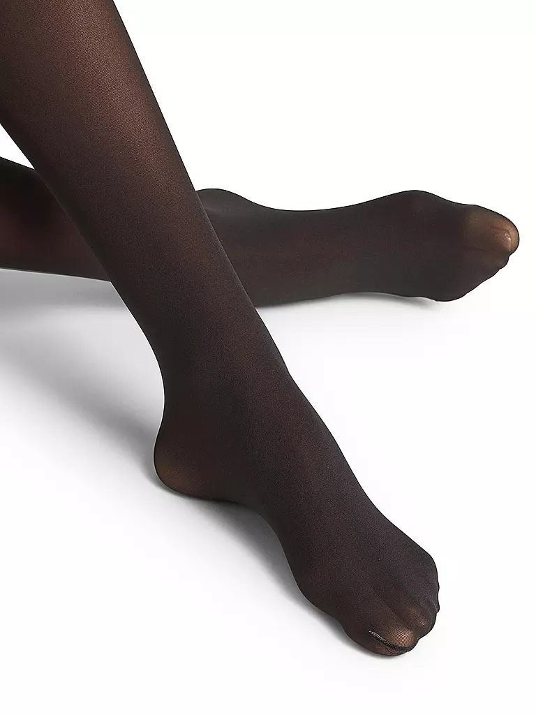 FALKE | Medias con braga modeladora 50 Den negro | Negro