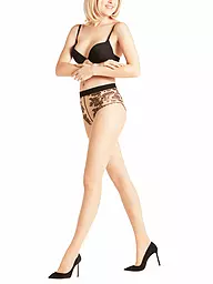 FALKE | Modestrumpfhose " Sheer Lady " Black | Beige