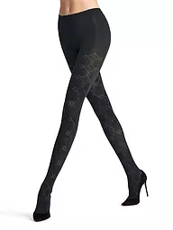 FALKE | Moda medias CHECK MATE negro | Azul oscuro