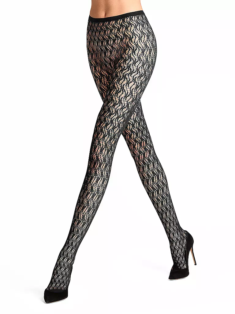 FALKE | Medias de moda FLUID FUSION negras | Negro
