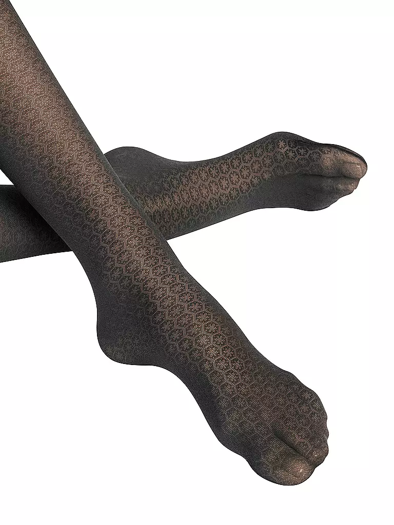 FALKE | Medias de moda PARTICLE negras | Negro