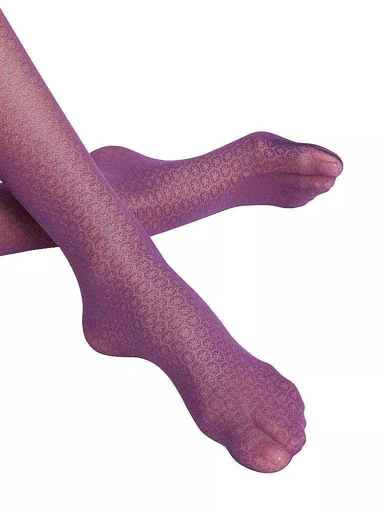 FALKE | Medias de moda PARTICLE wineberry |