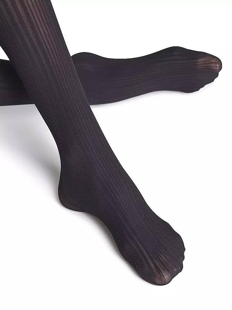 FALKE | Medias de moda Prime Rib 60 Black | Negro