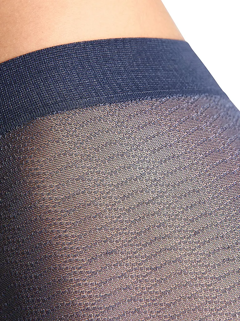 FALKE | Medias de moda SLICK SKIN blue ink | Azul