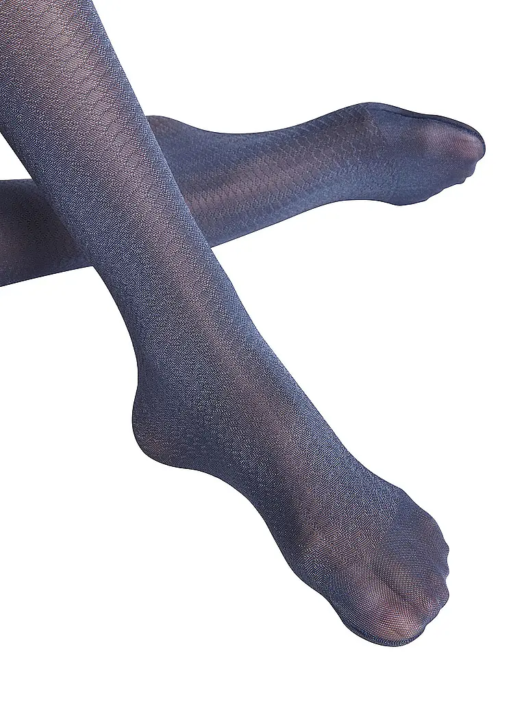 FALKE | Medias de moda SLICK SKIN blue ink | Azul