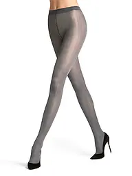 FALKE | Medias de moda SLICK SKIN blue ink | Gris