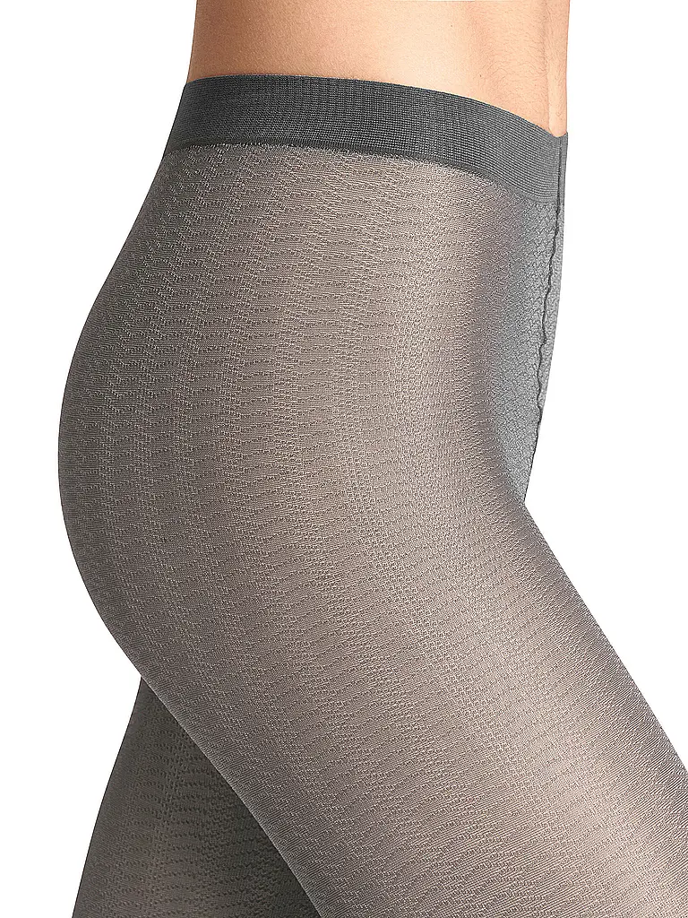 FALKE | Medias de moda SLICK SKIN franela | Gris