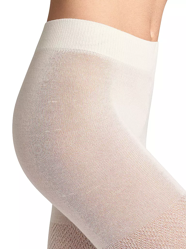 FALKE | Medias de punto FABLE ESTATE blanquecino | Crema
