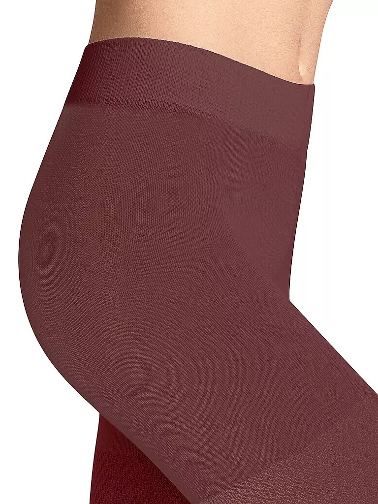 FALKE | Medias de punto FABLE ESTATE cayena | Rojo oscuro