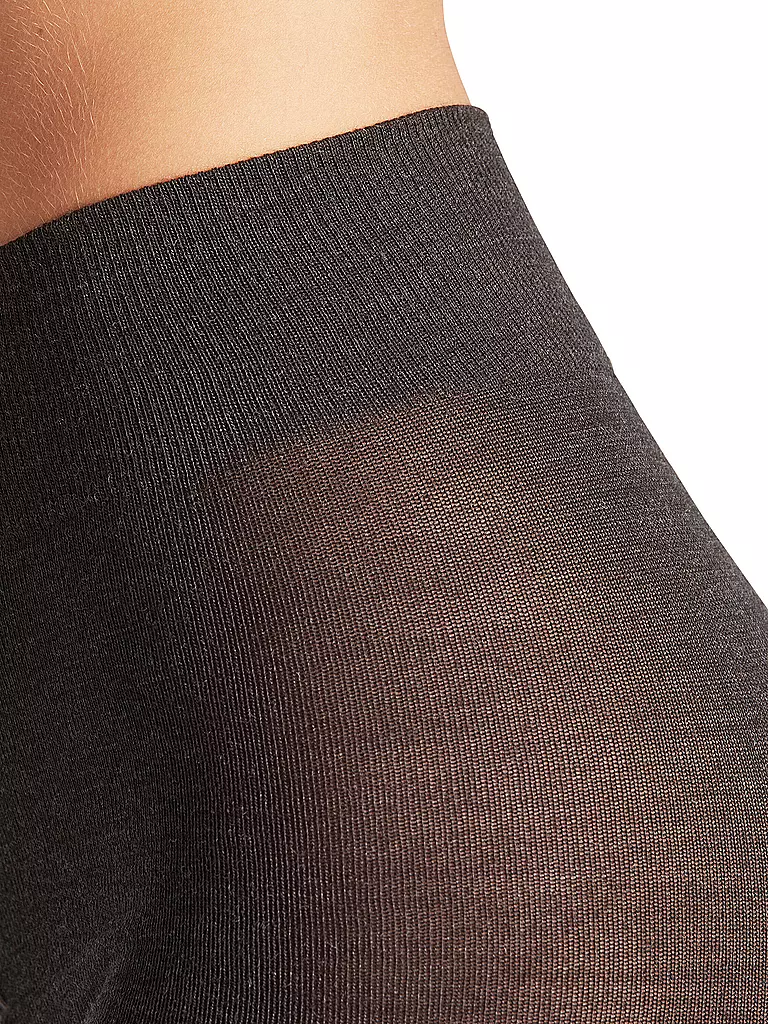 FALKE | Medias de punto SOFTMERINO antracita | Gris