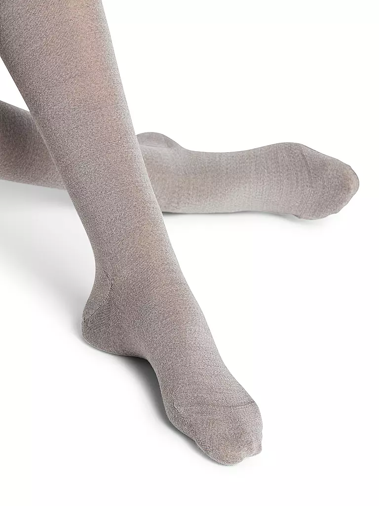 FALKE | Medias de punto SOFTMERINO gris jaspeado | 