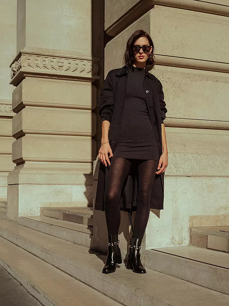 FALKE | Medias de punto SOFTMERINO negras | Negro