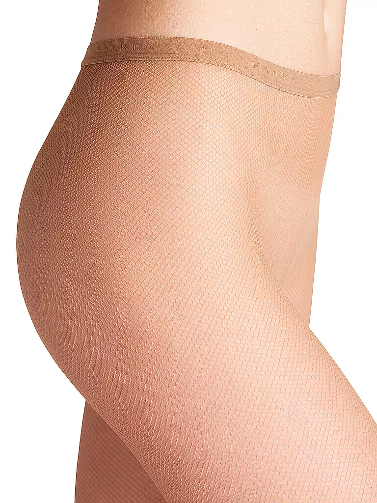 FALKE | Medias de rejilla powder | Beige