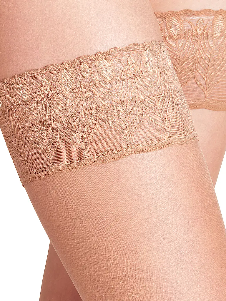 FALKE | Medias finas LUNELLE 8 DEN powder | Beige