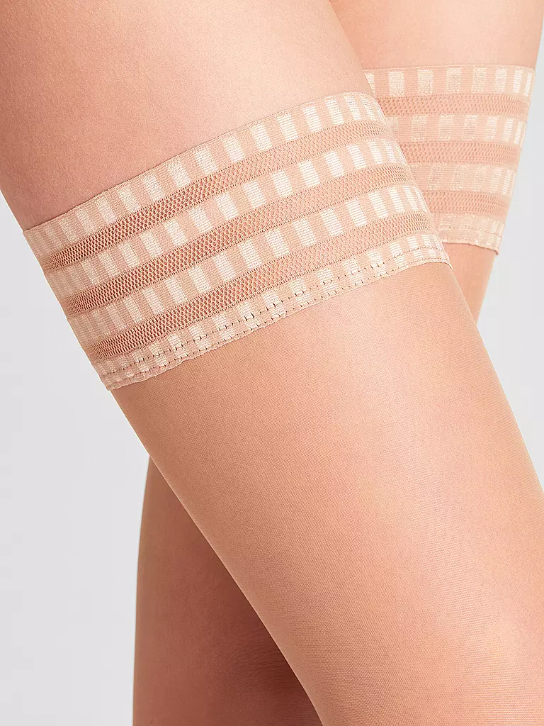 FALKE | Medias finas PURE MATT 20Den powder | Marrón