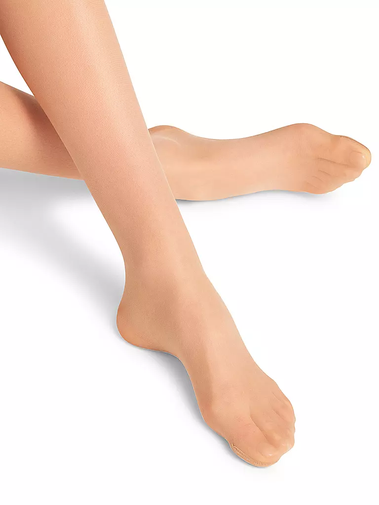 FALKE | Medias finas PURE MATT 20Den powder | Marrón