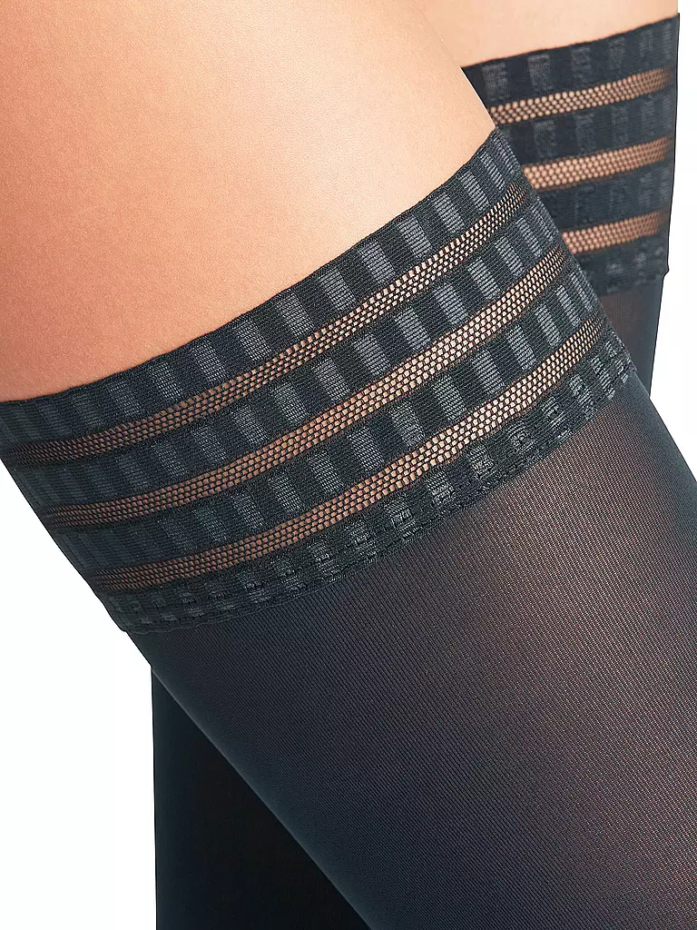 FALKE | Medias finas pure matt 50 graphite | Gris