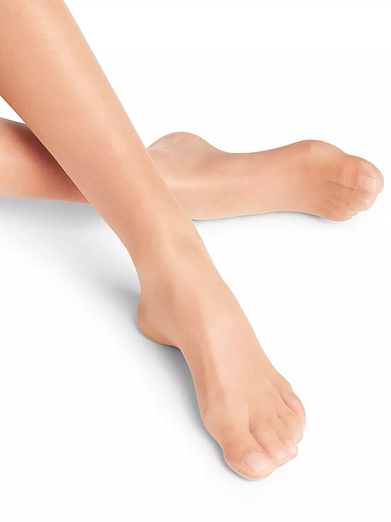 FALKE | Medias finas Seidenglatt 15 DEN powder | Beige