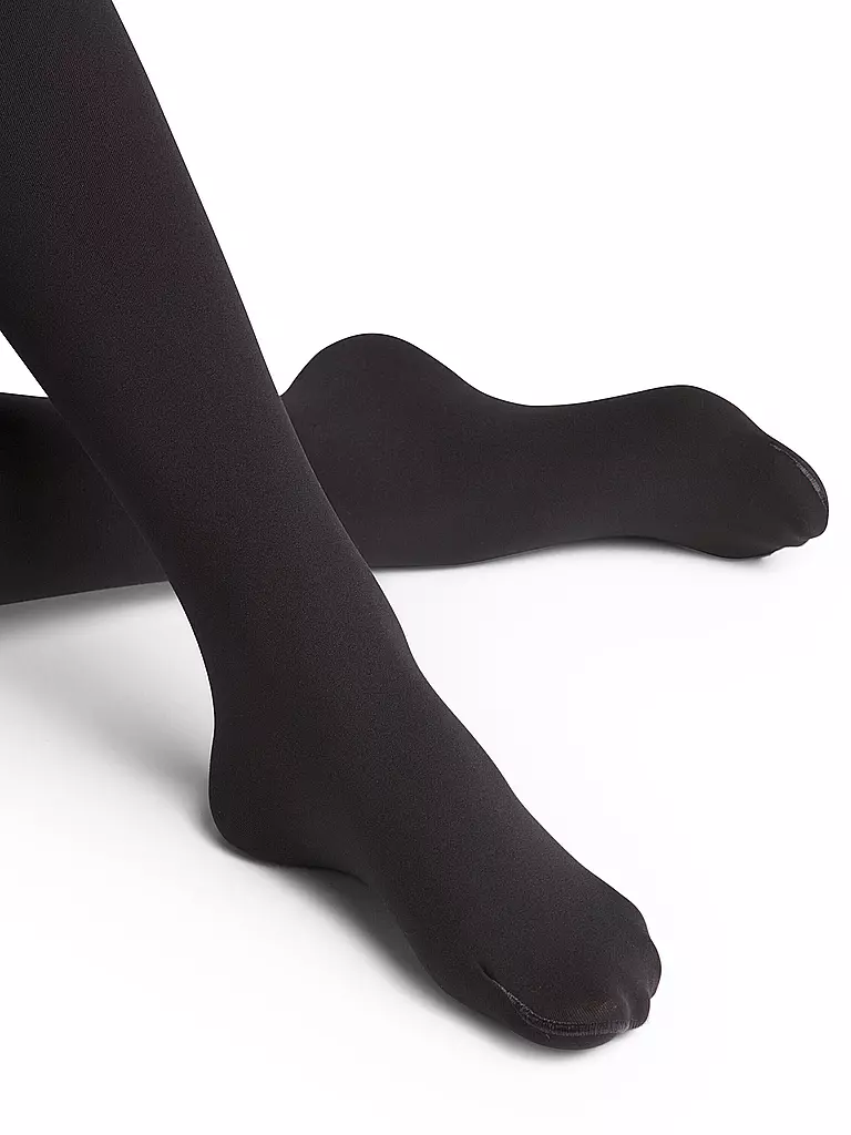 FALKE | Medias WARM DELUXE 80 Den negro |