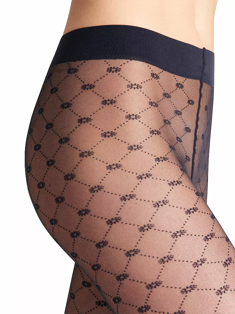 FALKE | Modestrumpfhose ETERNAL 20 DEN marine | Azul oscuro