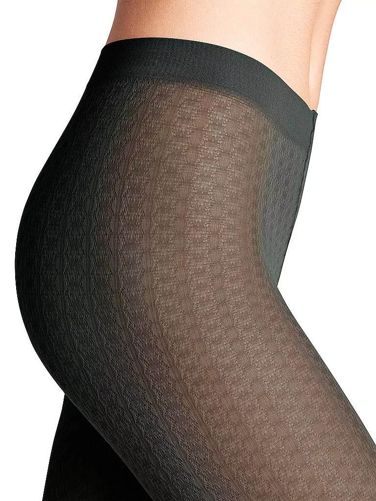 FALKE | Modestrumpfhose LULLABY forest | Verde oscuro