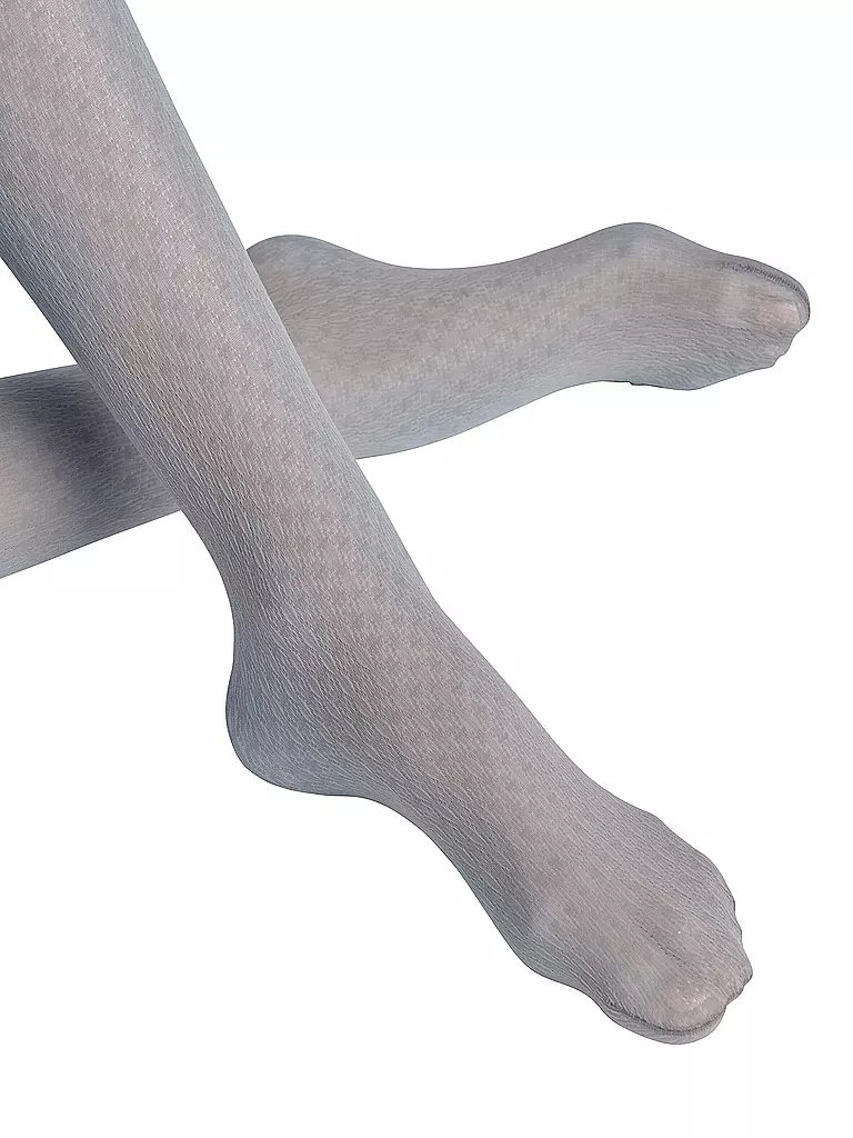 FALKE | Modestrumpfhose LULLABY steel grey | Gris claro
