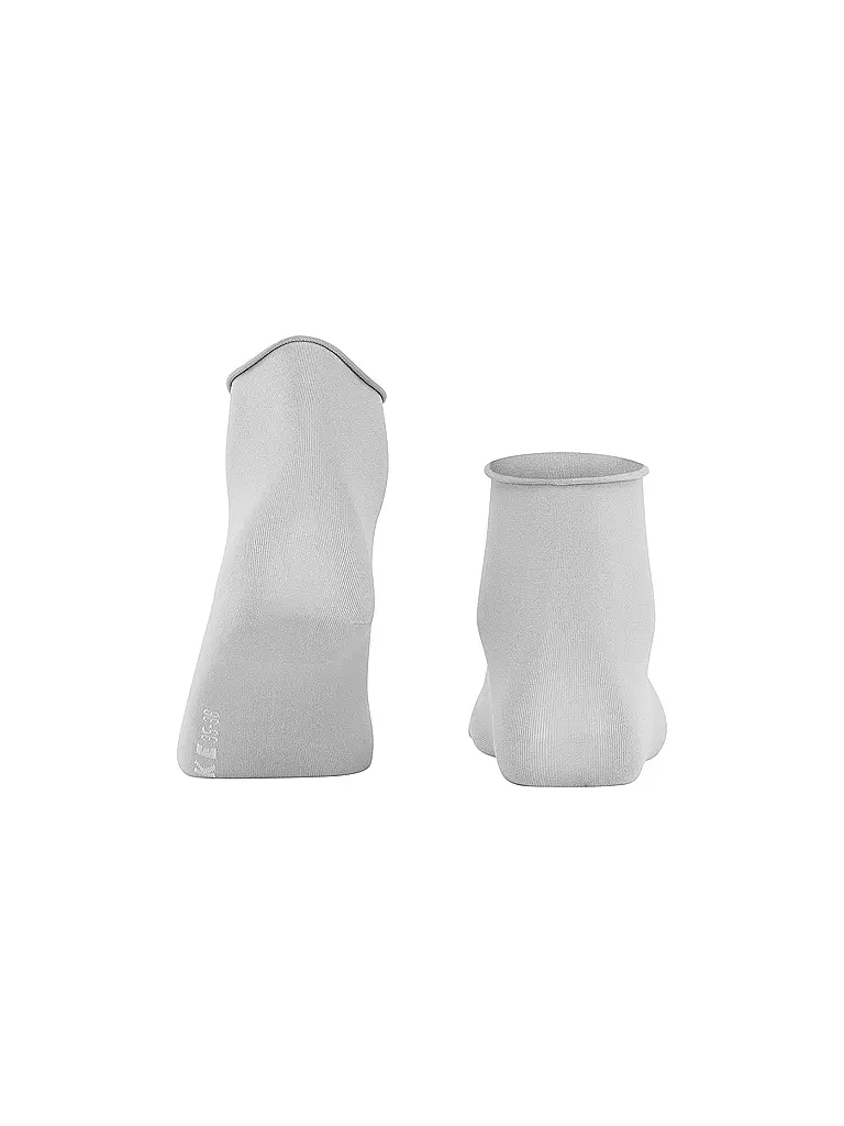 FALKE | Sneaker Socken COTTON TOUCH silver | Gris claro