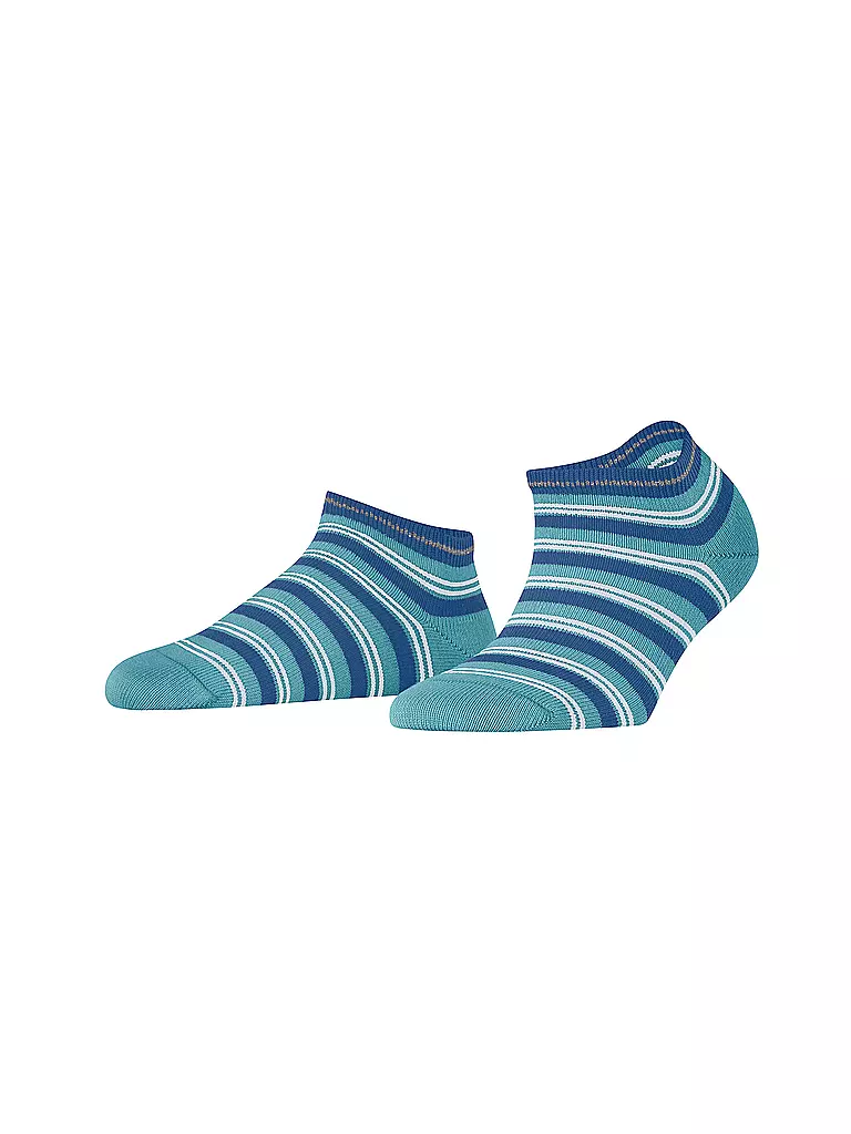FALKE | Sneaker Socken SMART STRIPE key largo | Azul