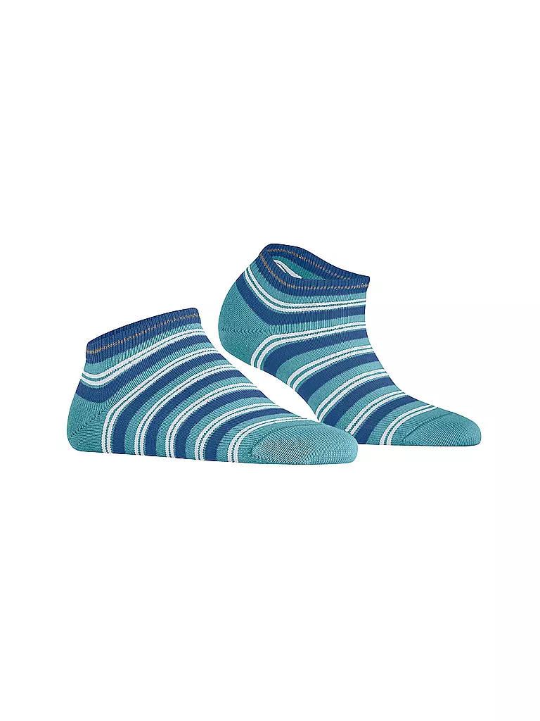 FALKE | Sneaker Socken SMART STRIPE key largo | Azul