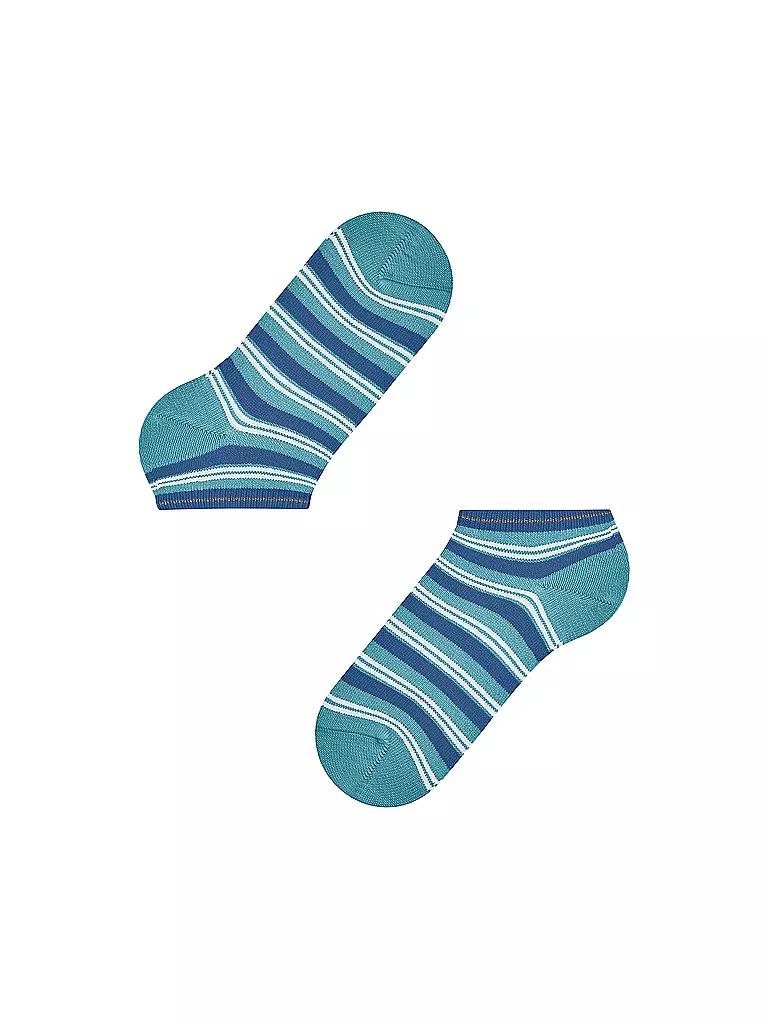 FALKE | Sneaker Socken SMART STRIPE key largo | Azul
