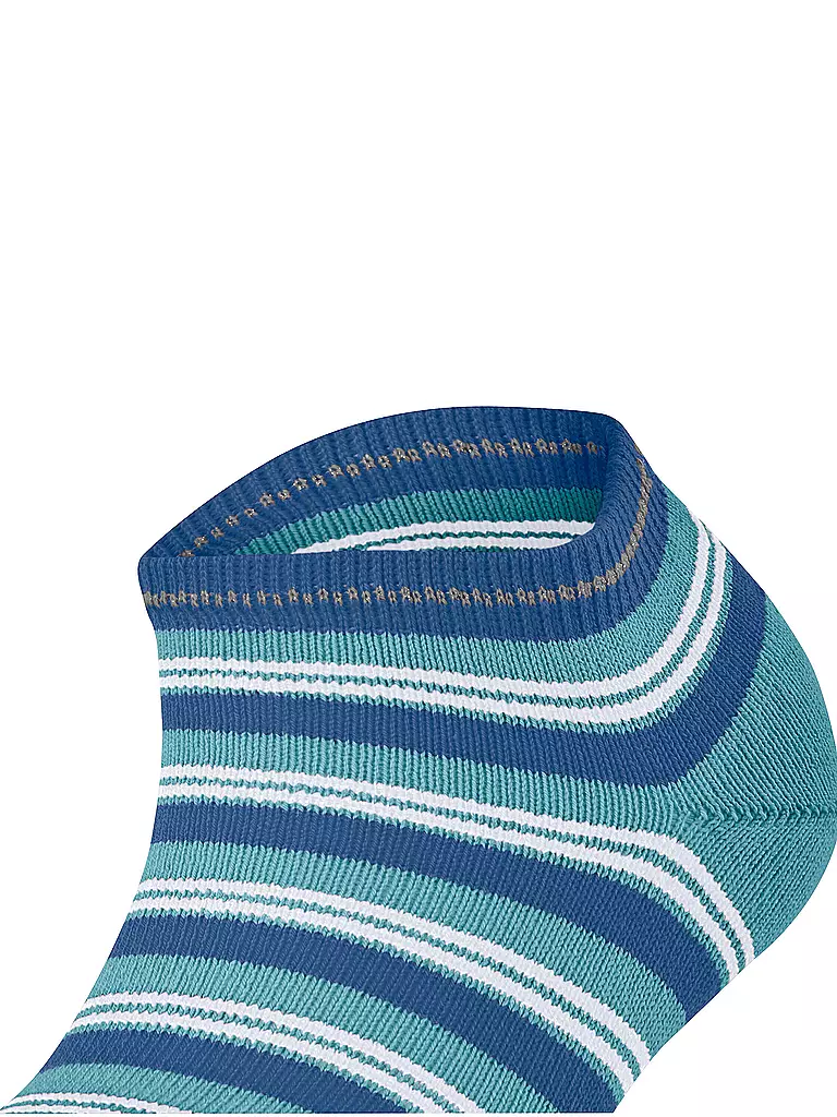 FALKE | Sneaker Socken SMART STRIPE key largo | Azul