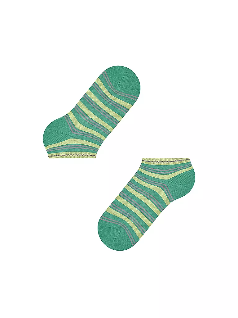 FALKE | Sneaker Socken SMART STRIPE oceangreen | Verde