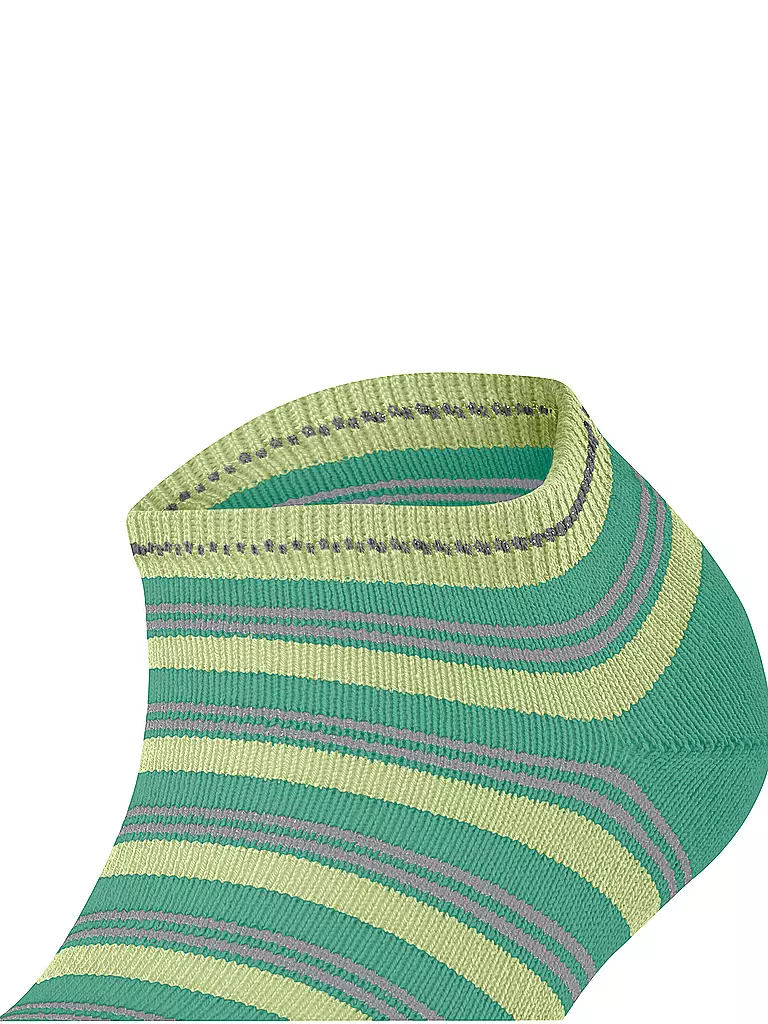 FALKE | Sneaker Socken SMART STRIPE oceangreen | Verde