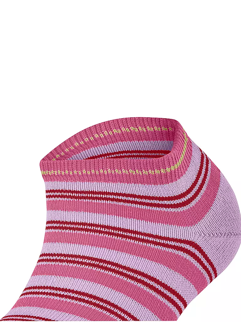 FALKE | Sneaker Socken SMART STRIPE shell pink  | Rosa