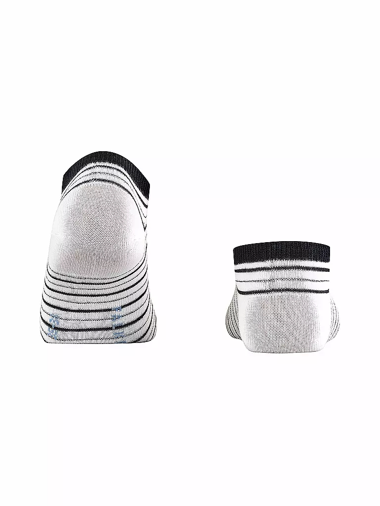 FALKE | Sneakersocken "Shimmer" white | Blanco