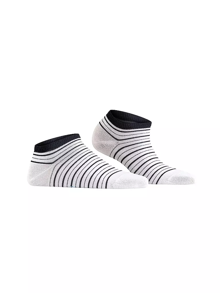 FALKE | Sneakersocken "Shimmer" white | Blanco