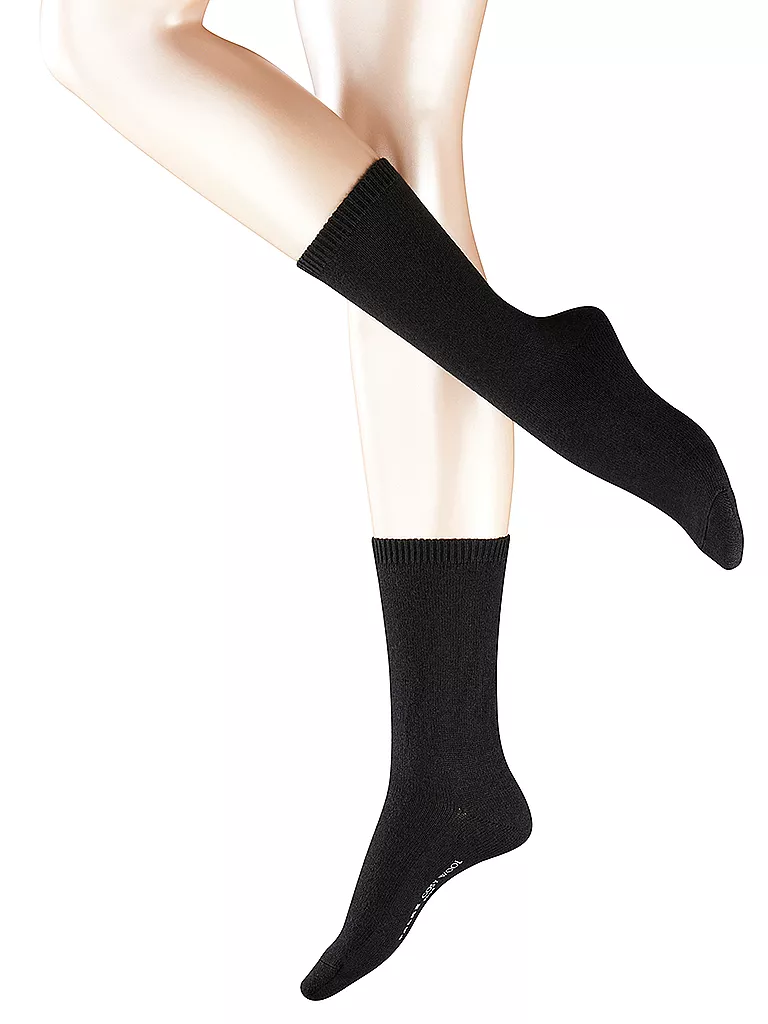 FALKE | Socken "Cosy Wool" 47548 black | Negro