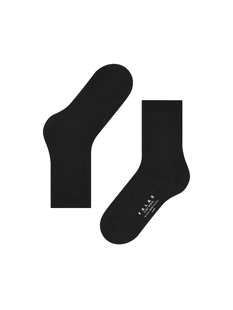 FALKE | Socken "Cosy Wool" 47548 black | Negro