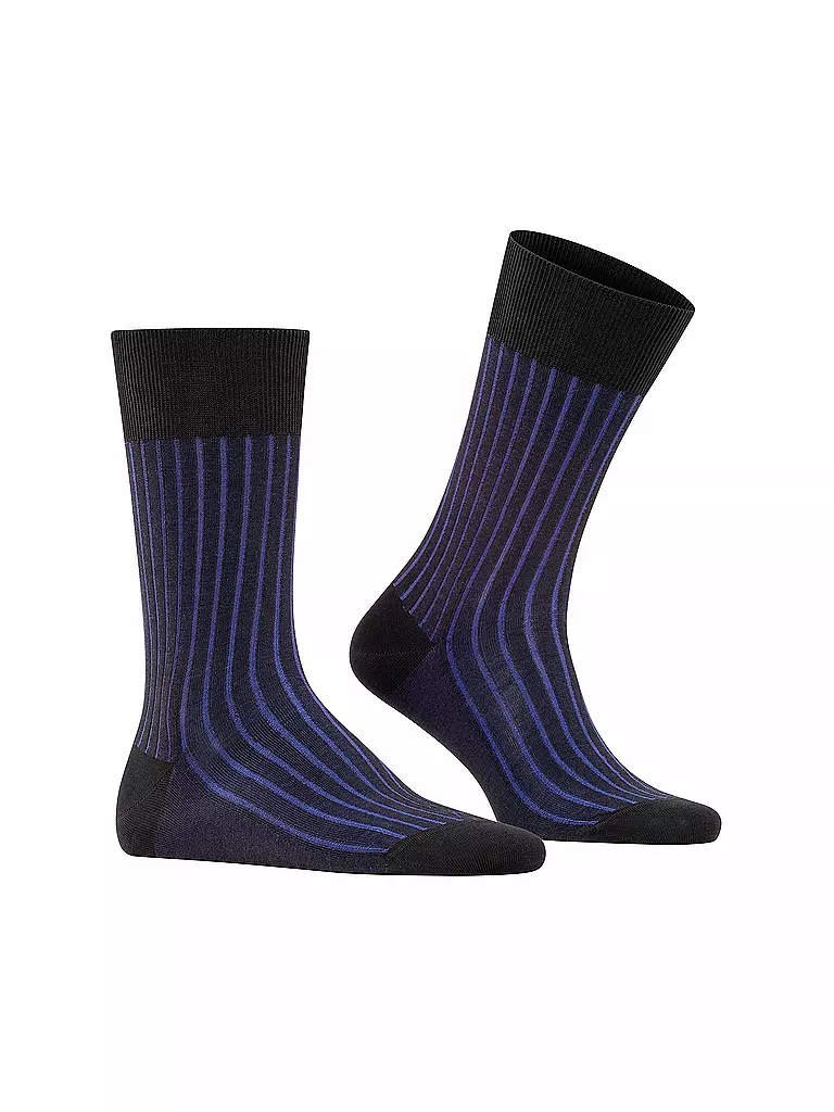 FALKE | Socken "Shadow" (schwarz/grau) | Negro
