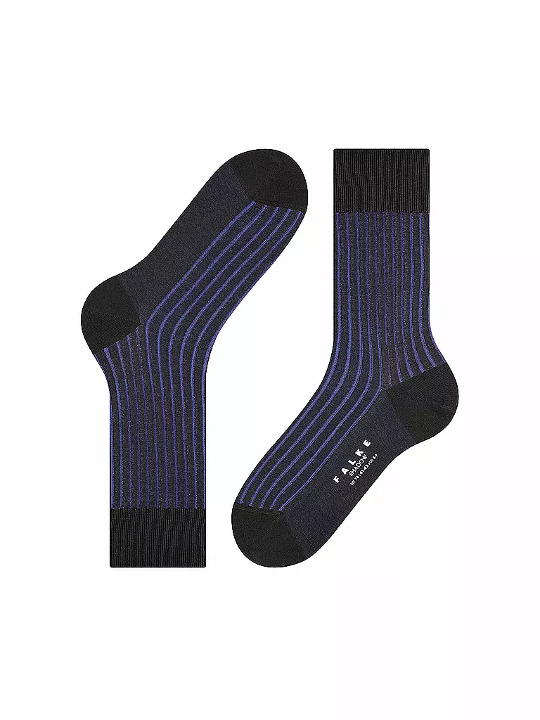FALKE | Socken "Shadow" (schwarz/grau) | Negro