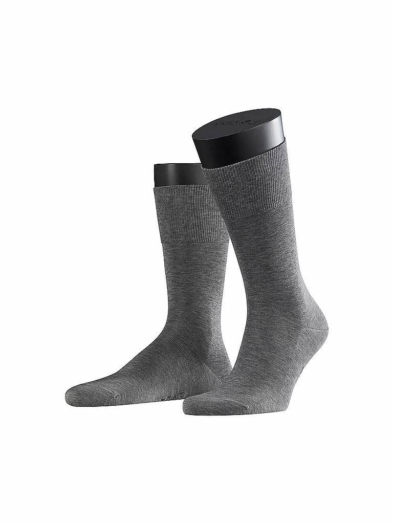 FALKE | Socken "Tiago 14662" light grey mel. | Gris