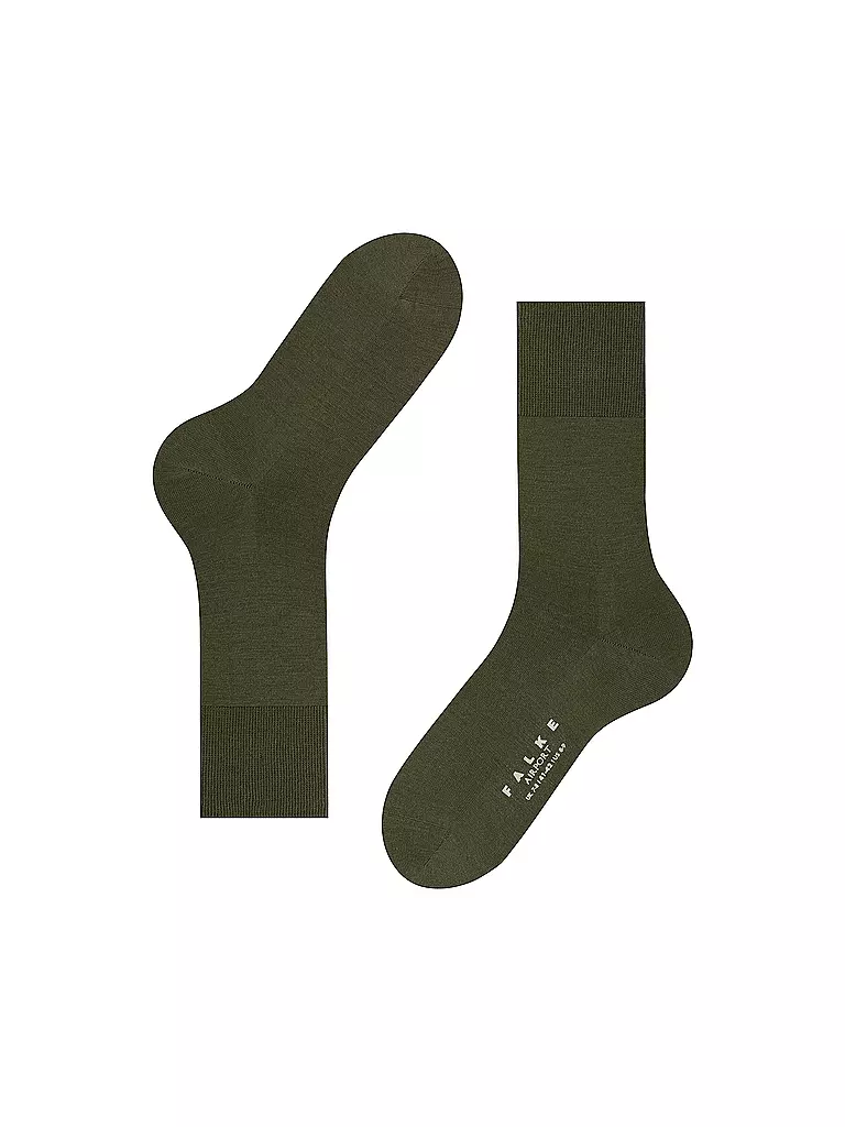 FALKE | Socken AIRPORT artichoke | Oliva