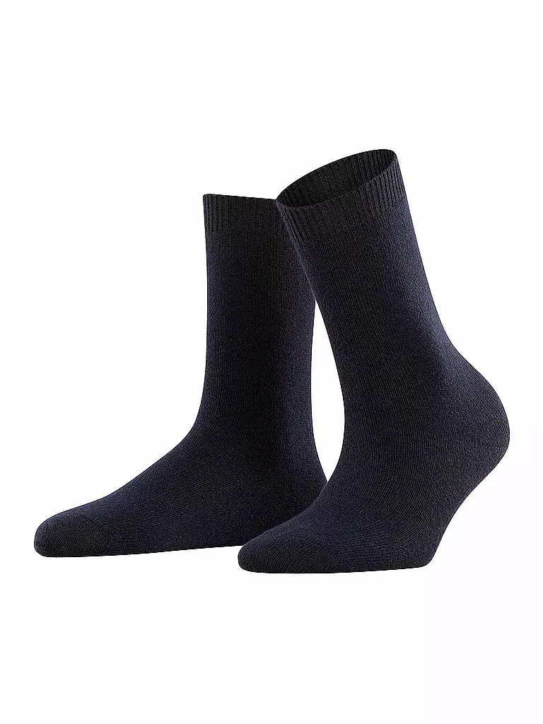 FALKE | Socken Cosy Wool dark navy | Azul oscuro