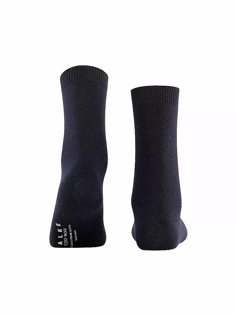 FALKE | Socken Cosy Wool dark navy | Azul oscuro