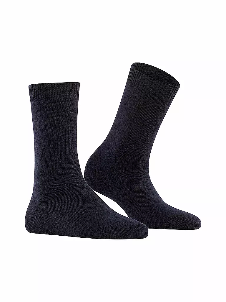 FALKE | Socken Cosy Wool dark navy | Azul oscuro