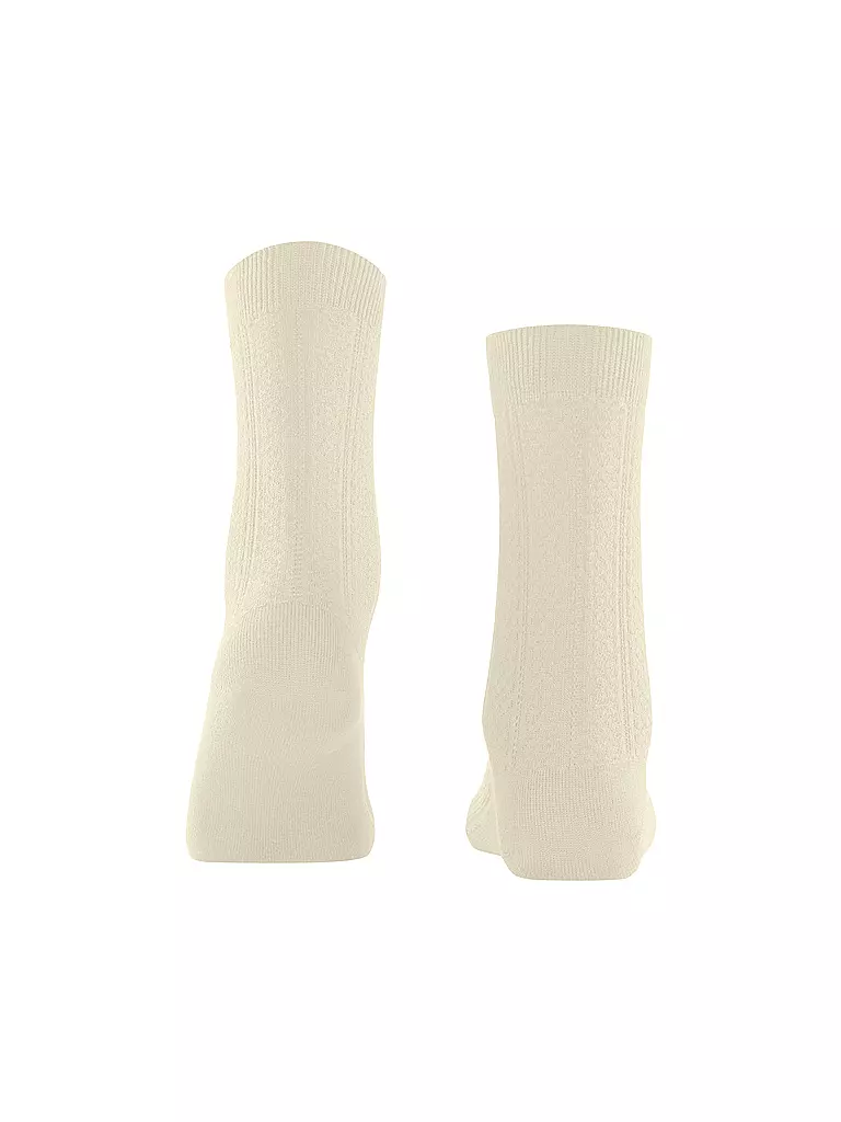 FALKE | Socken NEEDLEPOINT off white | Crema